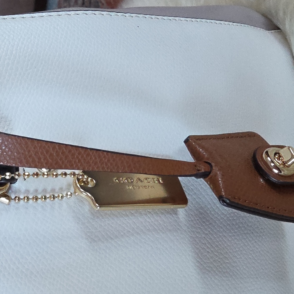 Beautiful NWT Coach Colorblock Small Margot Leather Bag ❤️🎁 - Picture 4 of 16